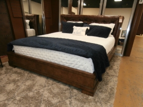 Century Leather Bed