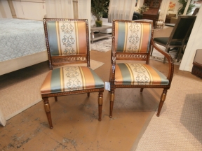 S/12 Ornate Dining Chairs