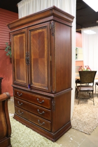 Traditional 2 Pc Armoire