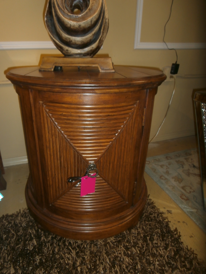 Tommy Bahama Drum End Table At The, Tommy Bahama Dresser Used