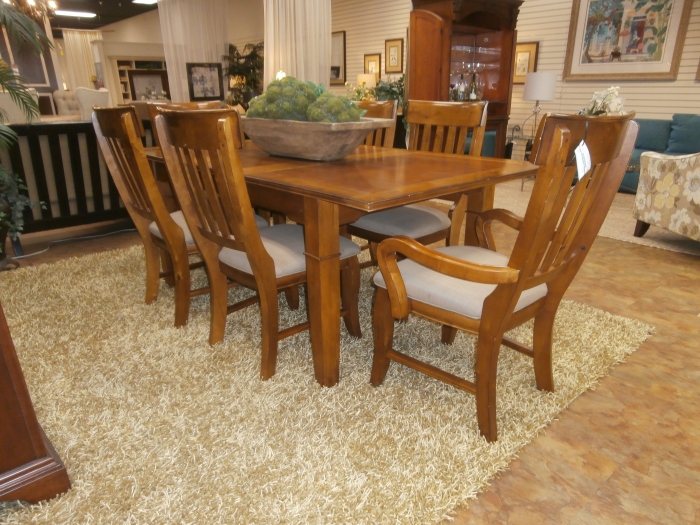 Havertys Dining Table 6 Chairs At The