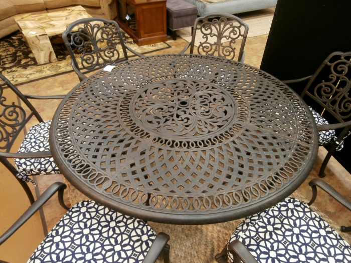 Hanamint Bella Patio Table/6 Chairs at The Missing Piece