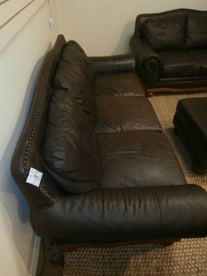 Abbyson Leather Sofa at The Missing Piece