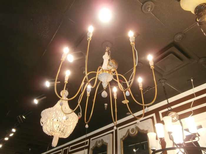 Gabby Clay Chandelier at The Missing Piece