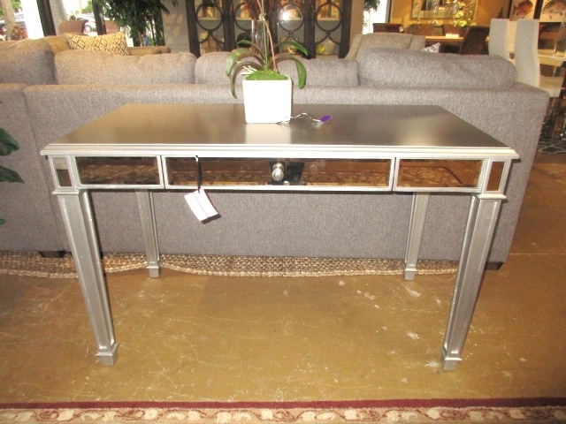 Pier 1 Hayworth Desk At The Missing Piece, Pier 1 Mirrored Side Table