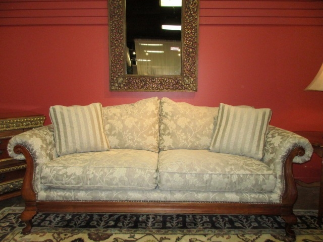 Broyhill Patterned Sofa At The Missing