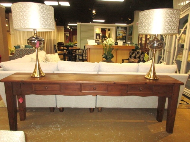 Console Table At The Missing Piece, Very Long Console Table