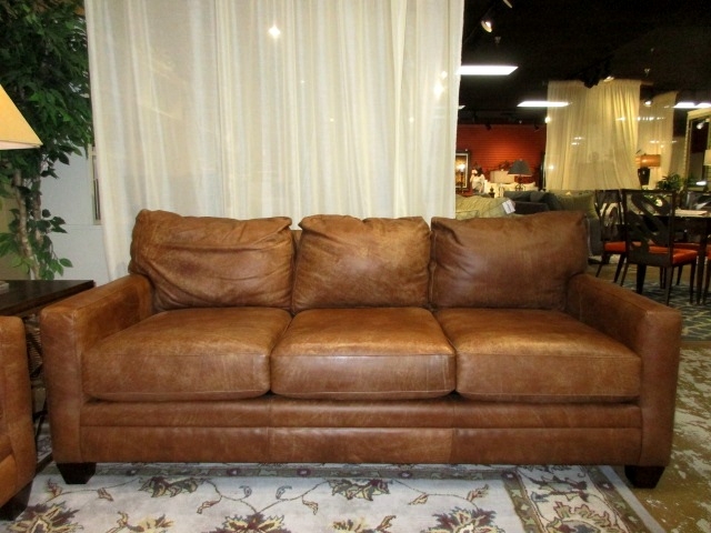 lexington alcot leather sofa