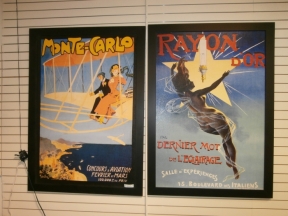 Framed French Poster