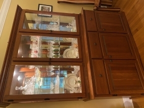 2 Pc China Cabinet