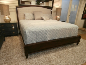 Ethan Allen Upholstered Bed