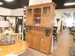 English Pine Hutch