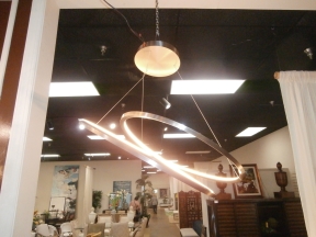 Twist Pendant Led Chandelier