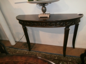 Wood Carved Entry Table