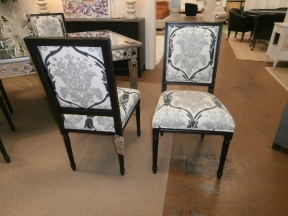 S/6 Ballard  Louis XVI Dr Chairs