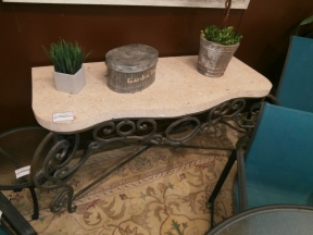 Stone/Metal Scroll Entry