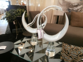 S/2 Murano Glass Swans