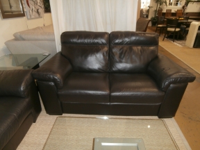 Natuzzi Leather Brivido Loveseat