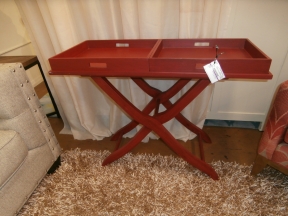 Double Tray Table W/Stand