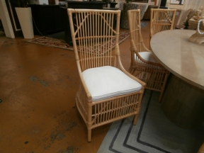 S/6 Rattan Dining Chairs