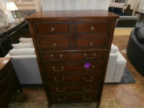 Hickory White Chest Of Drawers