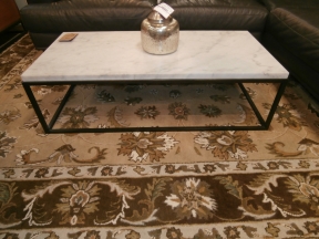 RH Nicholas Marble Coffee Table