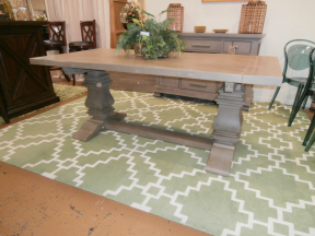Restoration Hardware Trestle Table