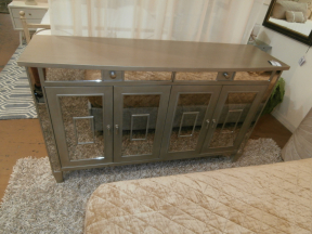 Robb & Stucky 4 Door Mirror Cabinet