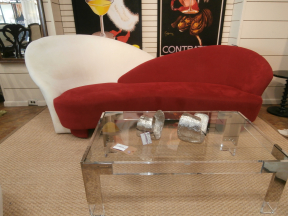 Weiman Natilus Suede Sofa