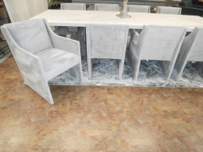 S/8 Mitchell Gold Edie Dr Chairs