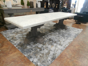 RH St. James Marble Dr Table
