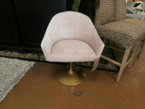 RH Sylvir Velvet Desk Chair