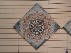 Mandala Framed Art
