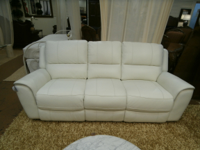 RTG Leather Reclining Sofa