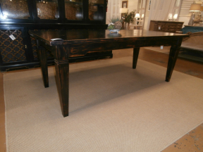 Distressed Wood Dining Table