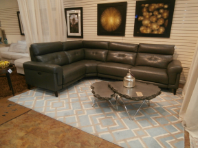 Jason Lthr Power Sectional