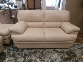 Natuzzzi Edition Leather Loveseat
