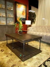 960 Metal/Wood Coffee Tbl