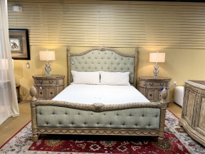 Jeffco Tufted King Bed