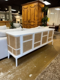 Metro Designs Rattan/Wood Cabinet