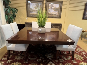 Hickory White DR Table
