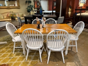 Dining Table W/6 Chairs