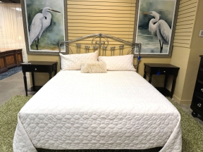 Metal King Headboard W/Frame