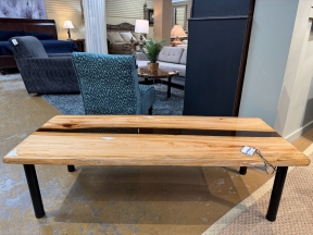 Cypress Wood Coffee Table