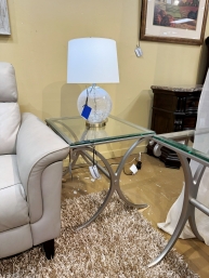 RTG Justine Glass End Table