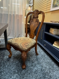 S/4 Burled Back DR Chairs