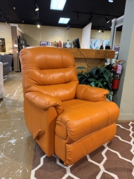 Palliser Leather Swivel/Rocker Recliner AS IS