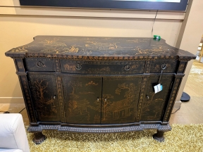 Asian Chinoiserie Cabinet