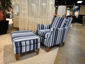 Braxton Culler Chair W/Ottoma