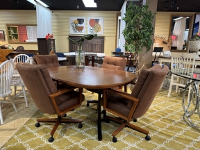 Minson DR Tbl+4 Chairs+Lf